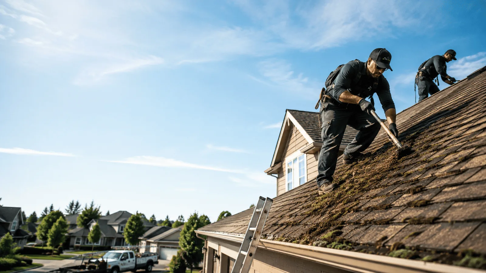 Roof Moss Removal in Azle, TX near me